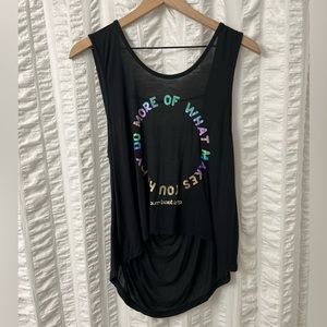 Iridescent Burn Boot Camp tank